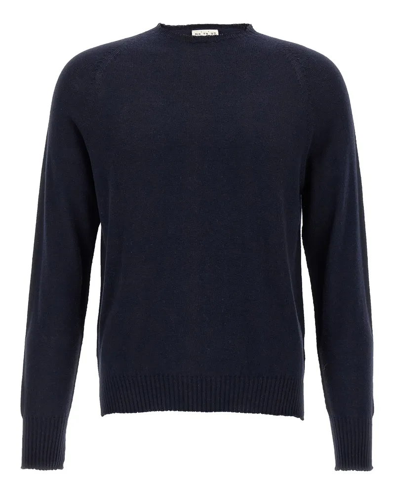 MA'RY'YA Cashmere Baumwollpullover Blue