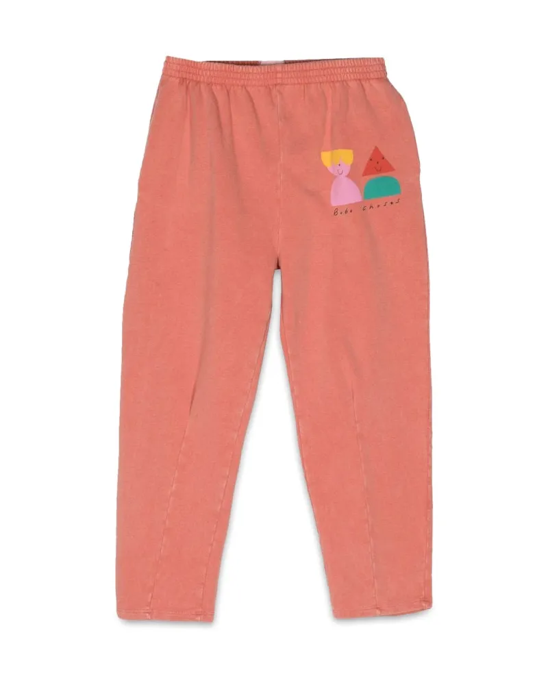 BOBO CHOSES Bobo wählt lustige Freundin Jogging Hosen Pink