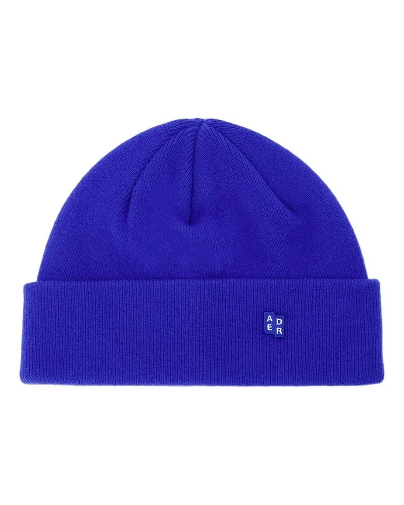 Adererror 02 Mütze Ader Fehler Wolle Blau Blau