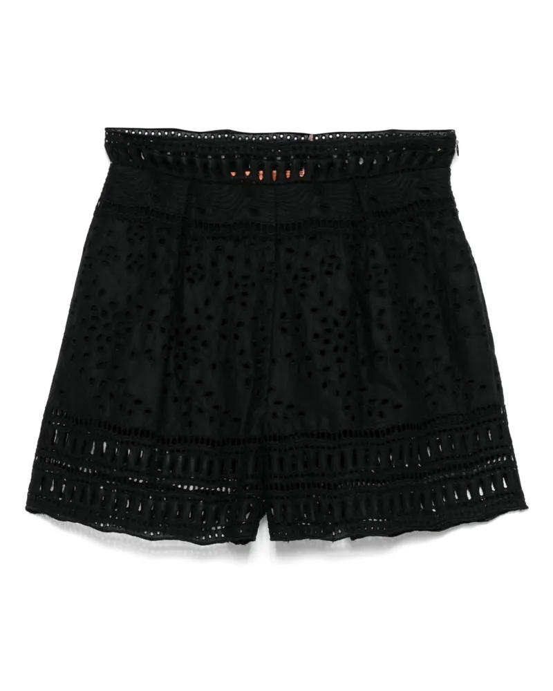 Ermanno Scervino Lace Shorts Black