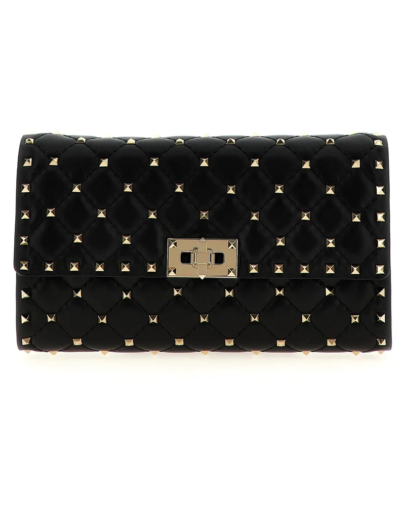 Valentino Garavani Valentino Garavani 'Rockstud Spike' Umhängetasche Black