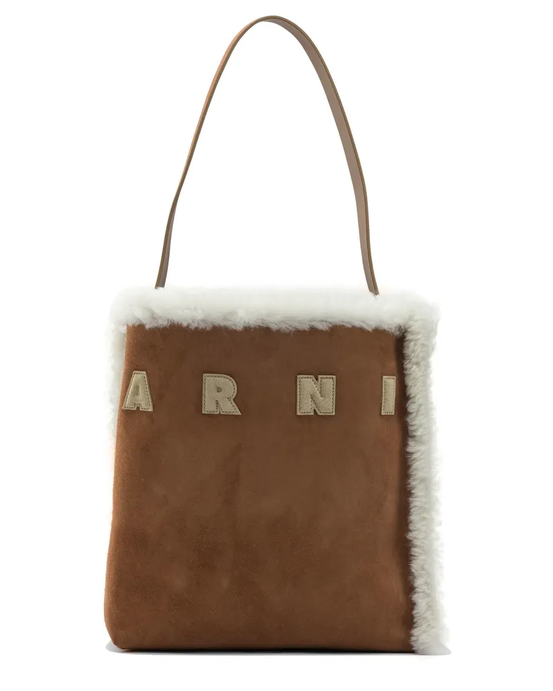 Marni Museum“ Umhängetasche Brown