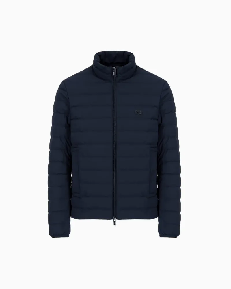 Emporio Armani Eagle Down Jacke Blue