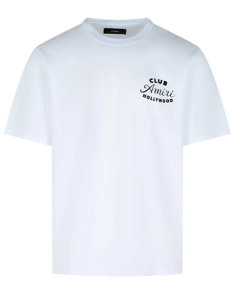 Amiri weiße Baumwoll -T -Shirt White
