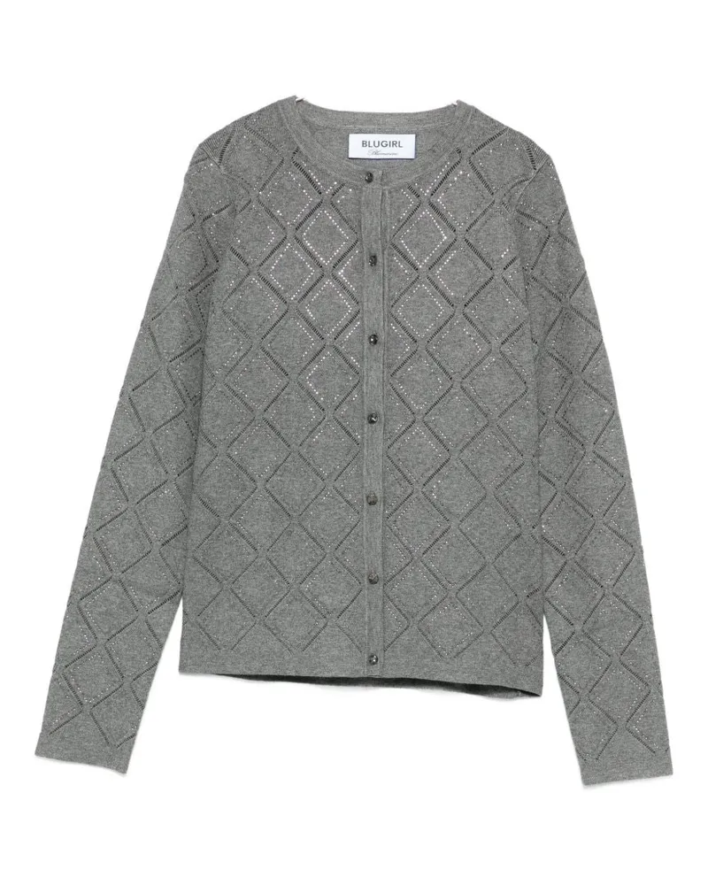 Blumarine Pullover Grau Grey