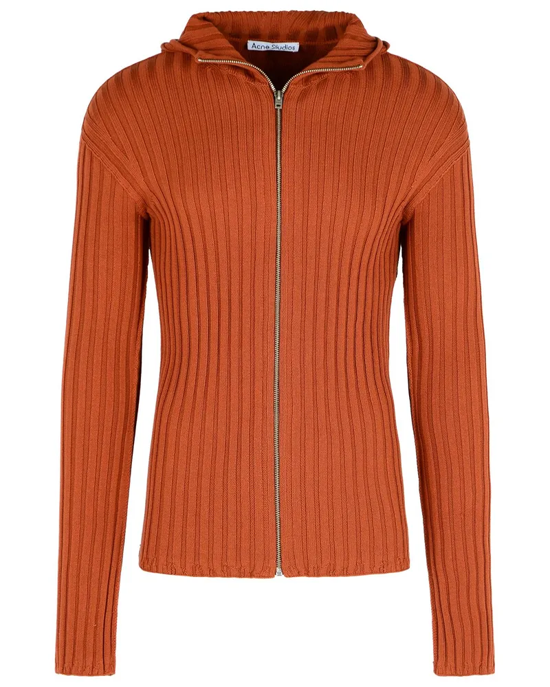 Acne Studios Ziegelwottwäsche Sweatshirt Red