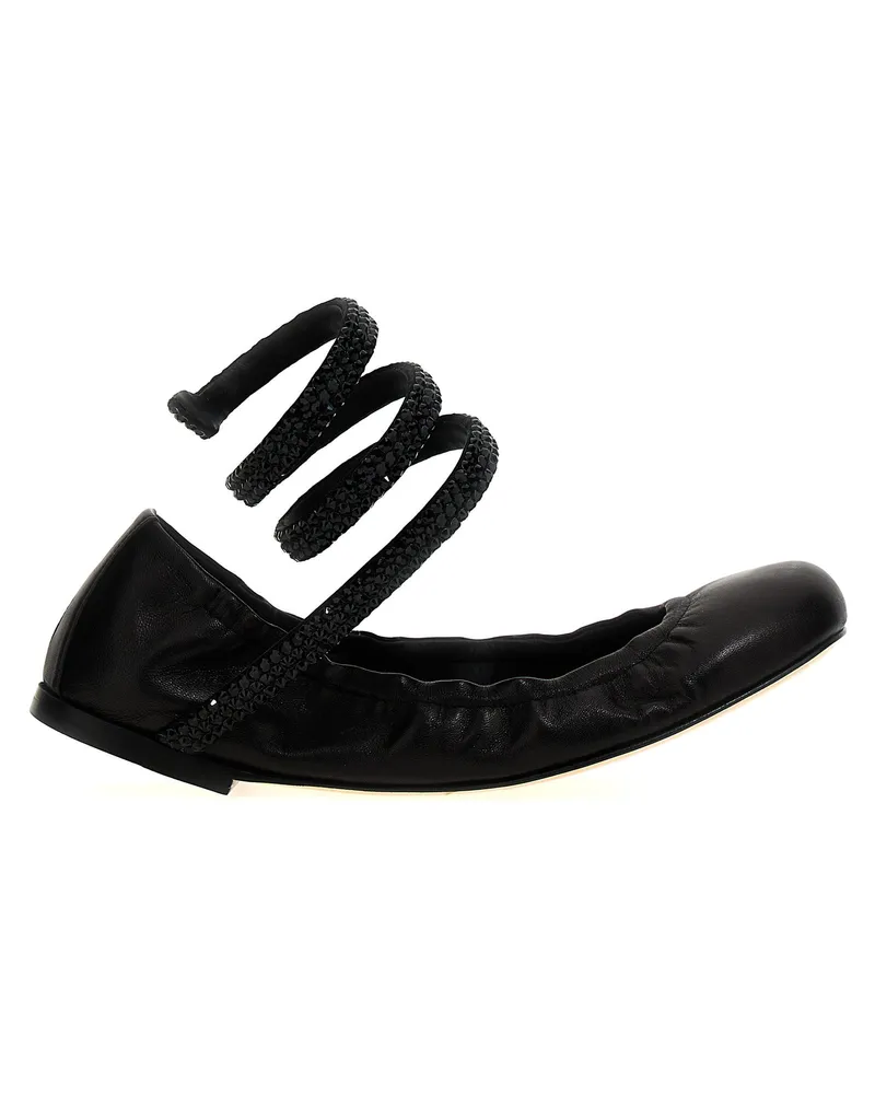 René Caovilla Cleo' Ballet Flats Black