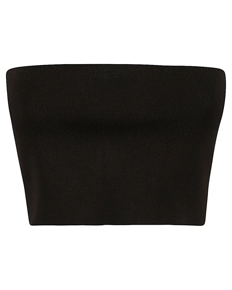 Liviana Conti Viskose Bandeau Top Brown