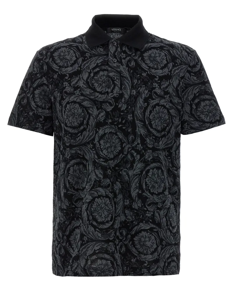 Versace Barock Poloshirt Multicolor