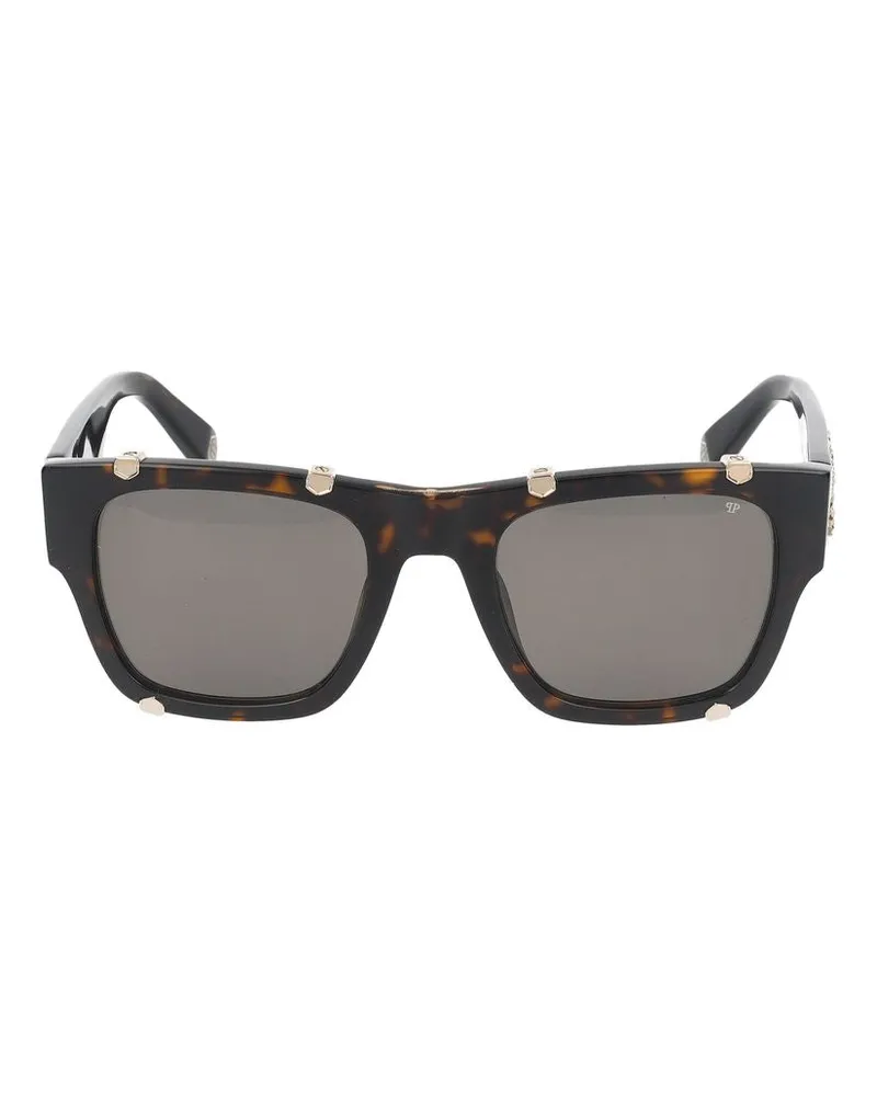 Philipp Plein Sonnenbrille  spp042 W 0722 Avana Scura Lucida /23/145 0722
