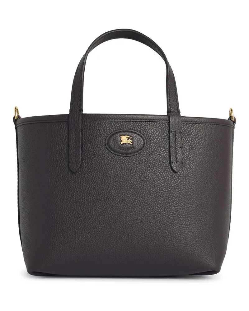 Burberry Tote Bloomsbury' 'Peat' Mini Wendetasche aus braunem Lear Brown