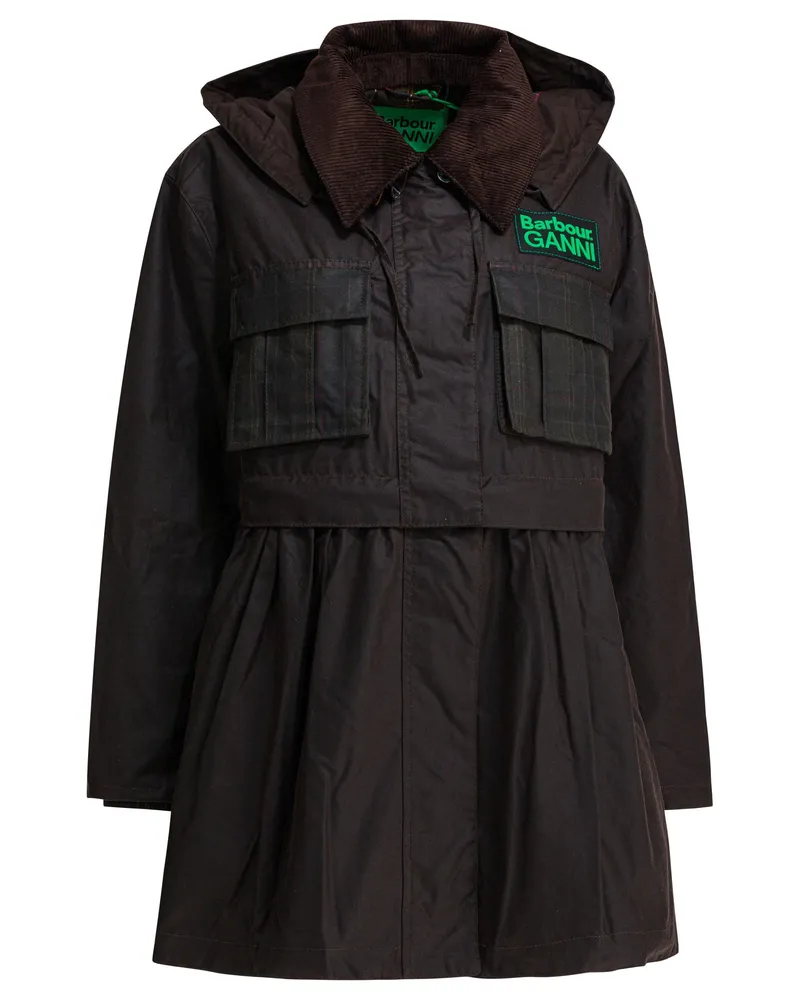 Barbour Barbour X Ganni Jacke Green
