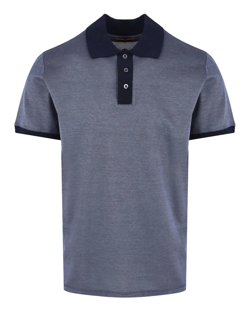 MOORER T -Shirts und Polos Blau Blue