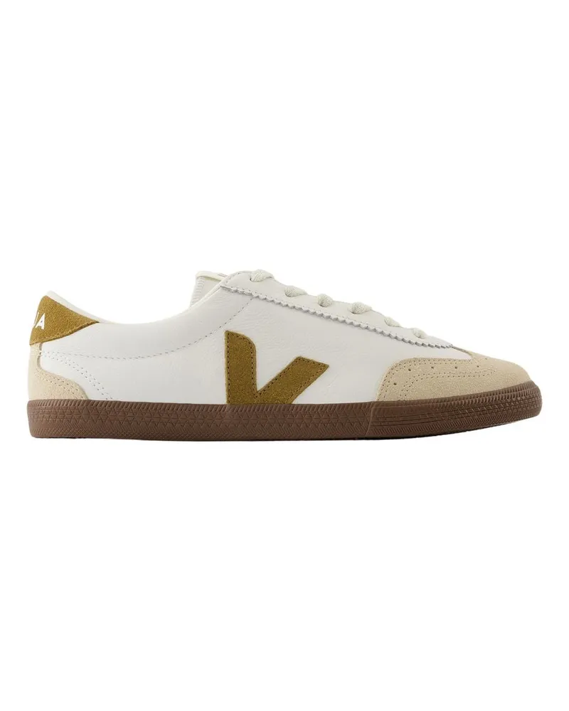 VEJA Volley -Turnschuhe  Leder weiß White