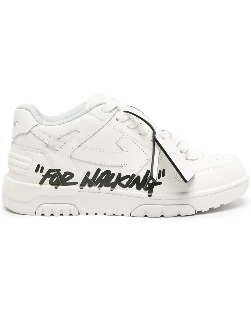 OFF-WHITE Aus weißer Sneaker aus dem Büro zum Gehen 0110