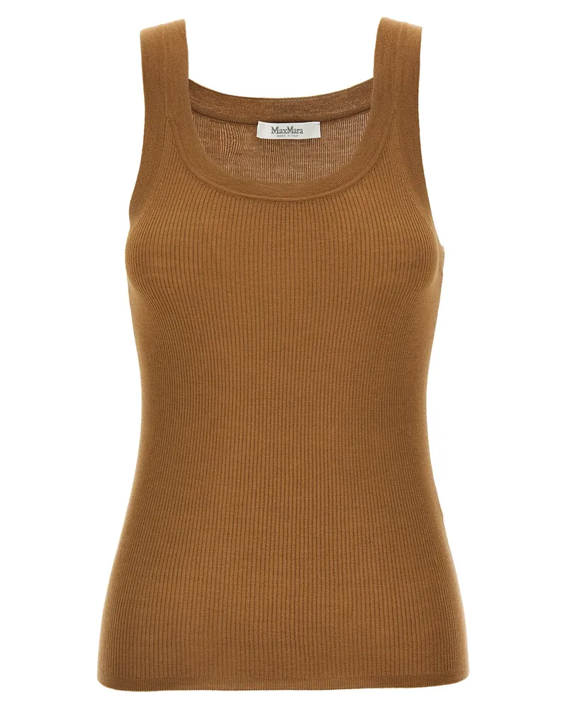 Max Mara Eliadi' Top Brown