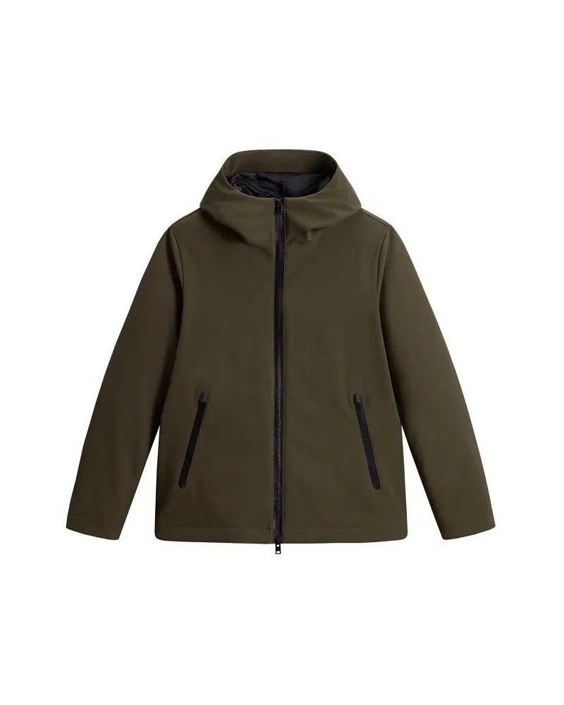 Woolrich Soft Shell Pacific Jacke Green