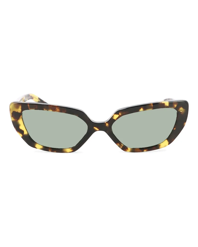 Undercover Cat Eye“-Sonnenbrille Brown