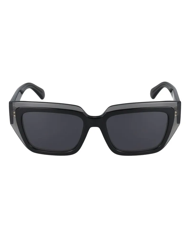 Ferragamo Sonnenbrille  SF2002 S 024 transparentes Grau/Schwarz/18/140 024