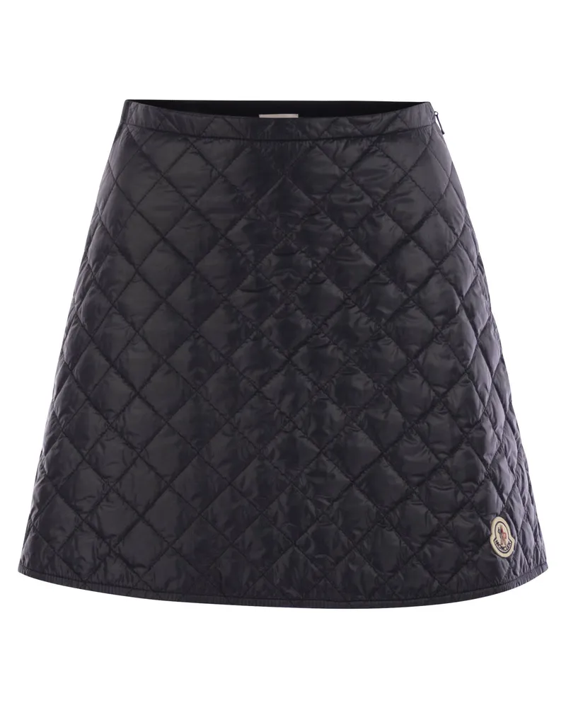 Moncler Diamond gesteppt Minirock Night