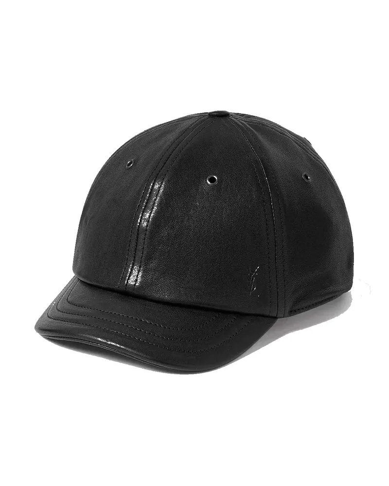 Saint Laurent Cassandre Lederkappe Black
