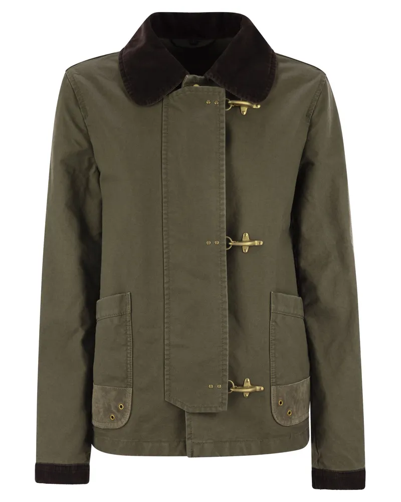 Fay Mini 3 Ganci Stoffjacke Military