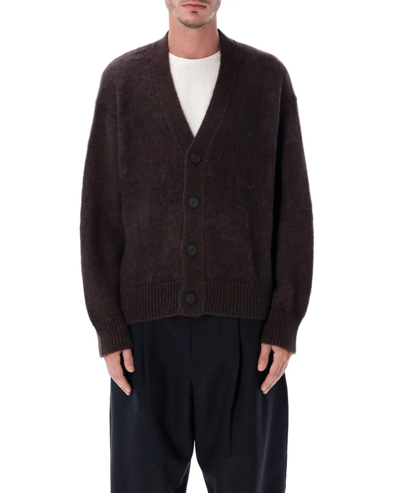 Studio Nicholson Pullover Braun Brown