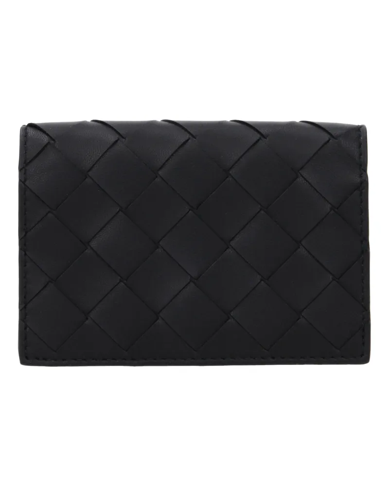 Bottega Veneta Dokument Halter Mann Leder schwarz -