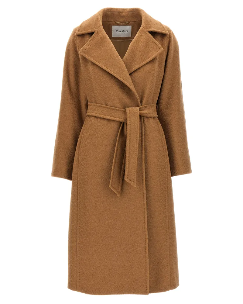 Max Mara Manuela Icon Mantel' Mantel Brown