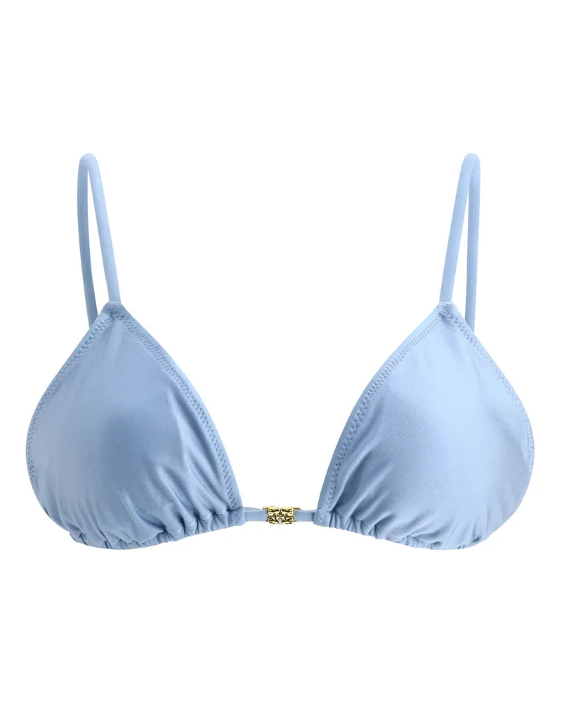Ganni Blue String" Bikini Top Light