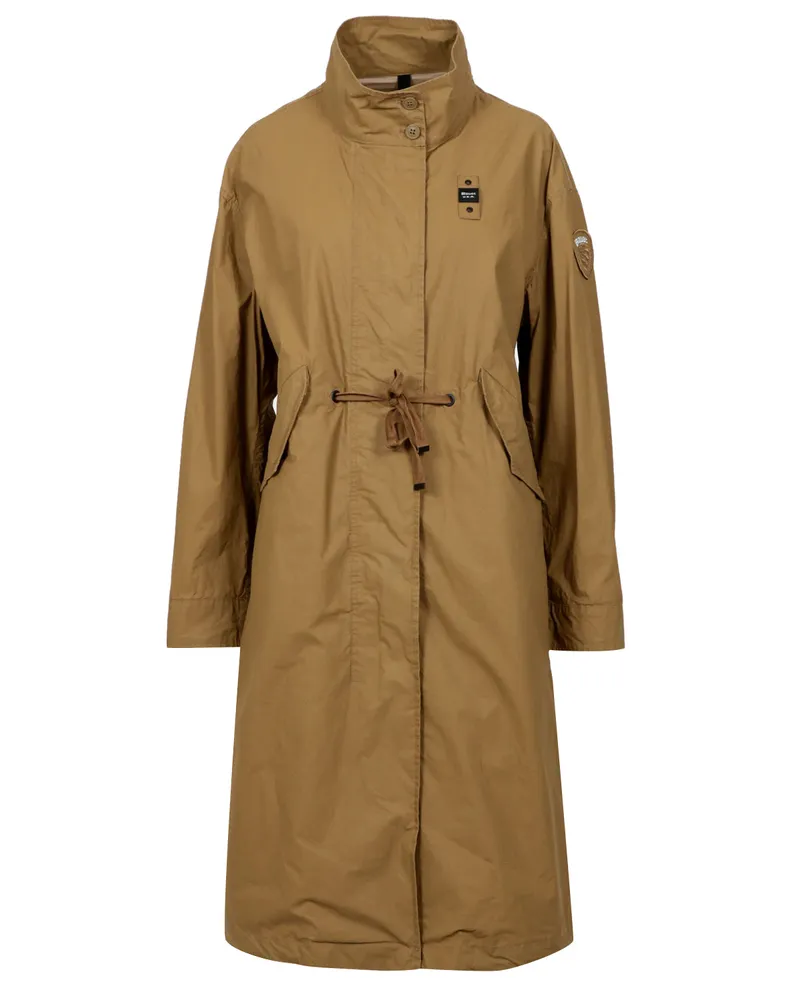 Blauer mäntel braun Brown