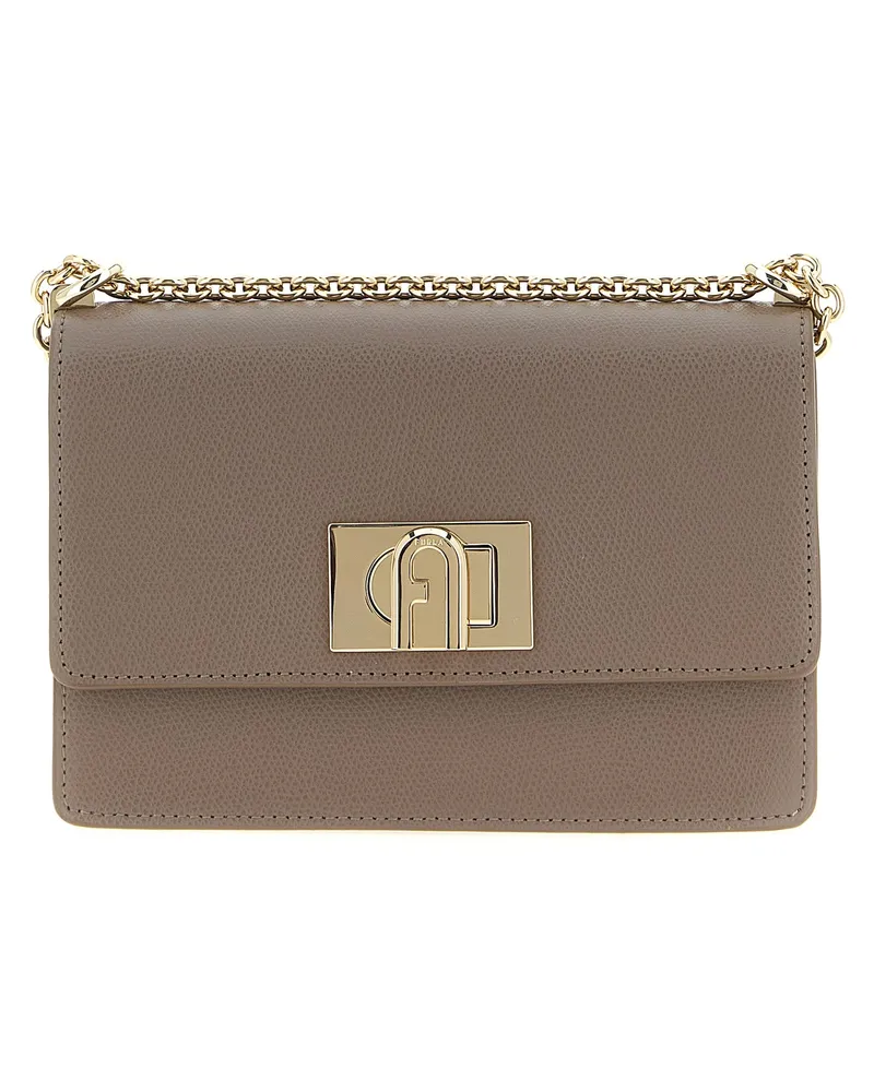 Furla Furla 1927' Mini -Crossbody -Tasche Gray