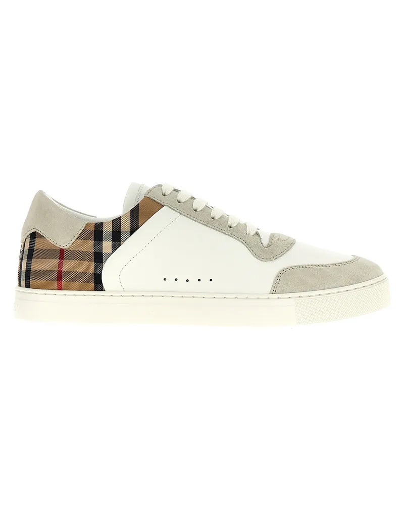 Burberry Check -Turnschuhe White