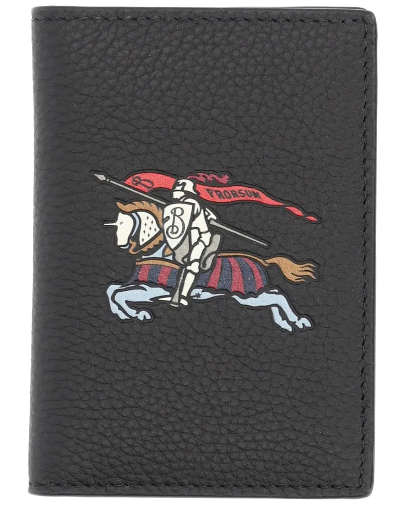 Burberry Kartenhalter "Equestrian Knight Design Black