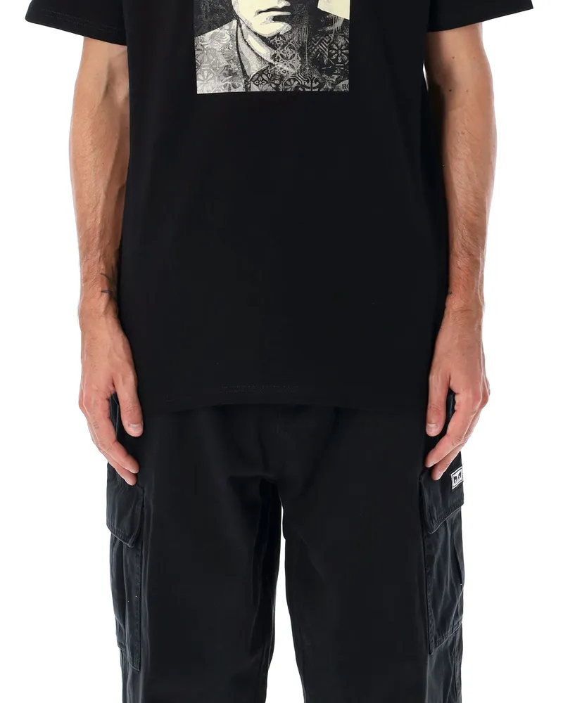 Obey Gehorchen T -Shirts und Polos schwarz Black
