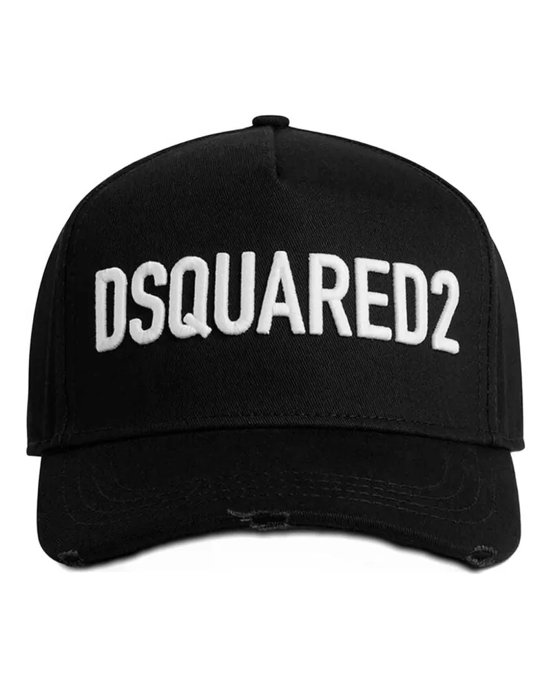 Dsquared2 Hüte schwarz Black