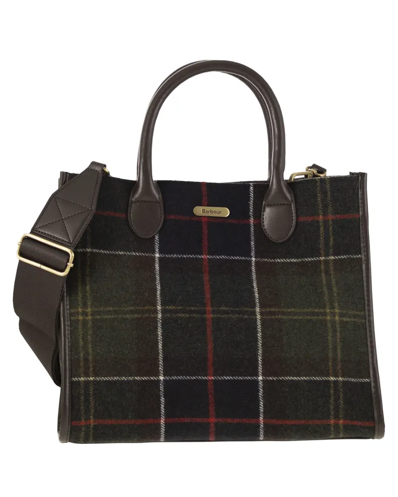 Barbour Barrhill Tartan-Tasche Brown