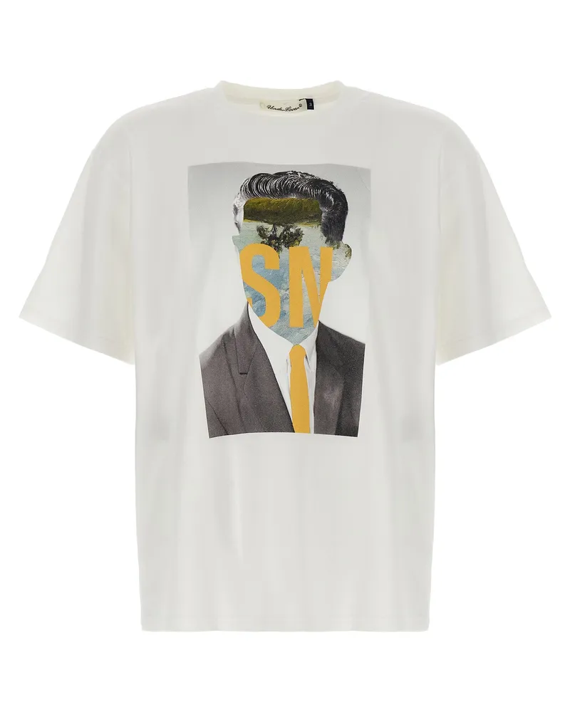 Undercover Verdeckte gedruckte T -Shirt White