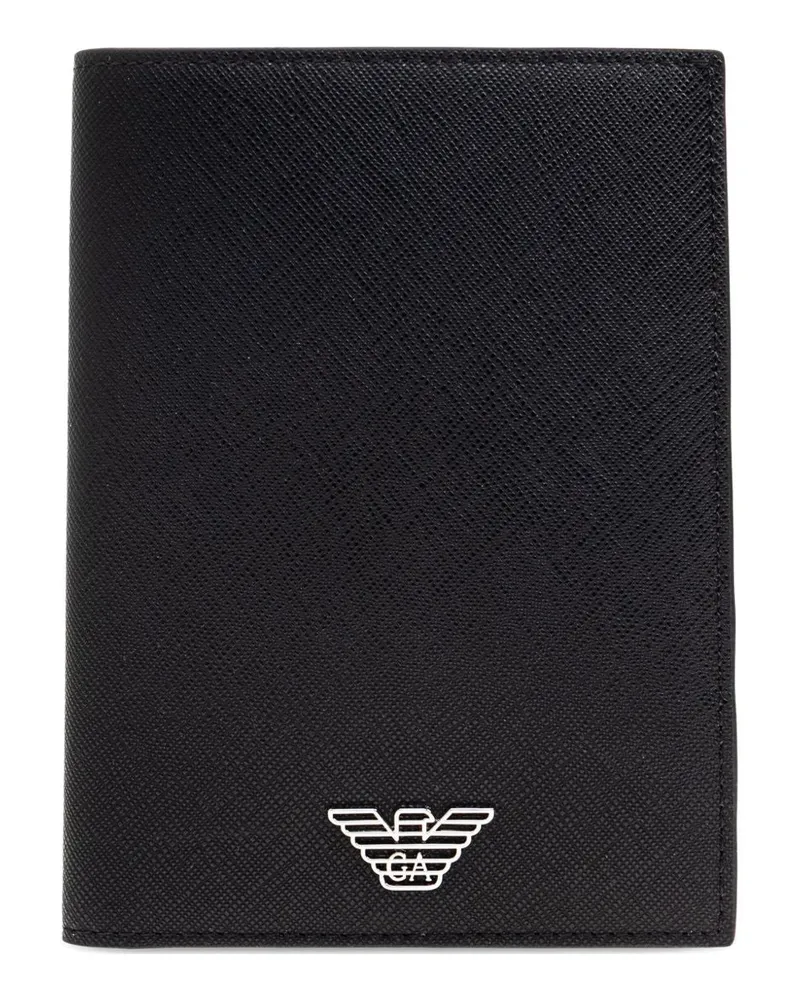 Emporio Armani Kreditkartenfall Black