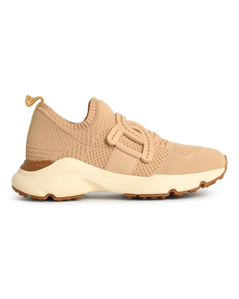 TOD'S Tod 's 'Kate' Turnschuhe im Beige -technischen Stoff Beige