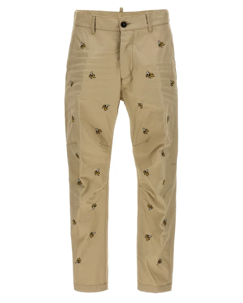 Dsquared2 sexy Chino' Hose Beige