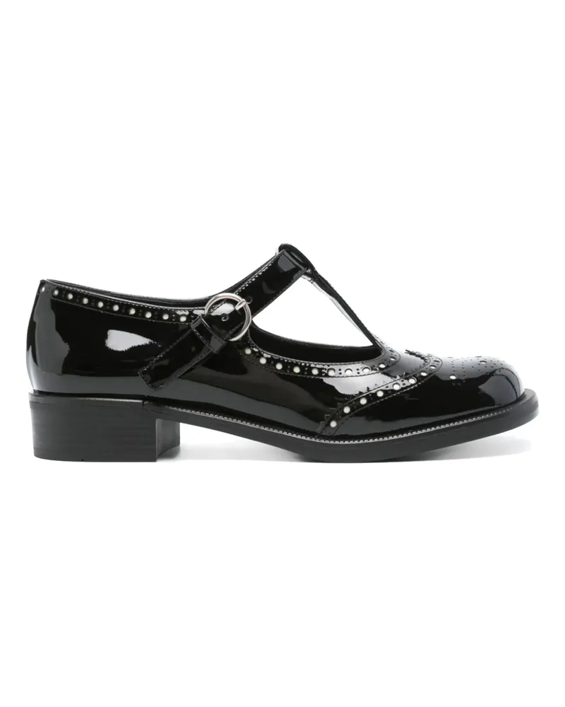 Miu Miu Leder Mary Jane Black