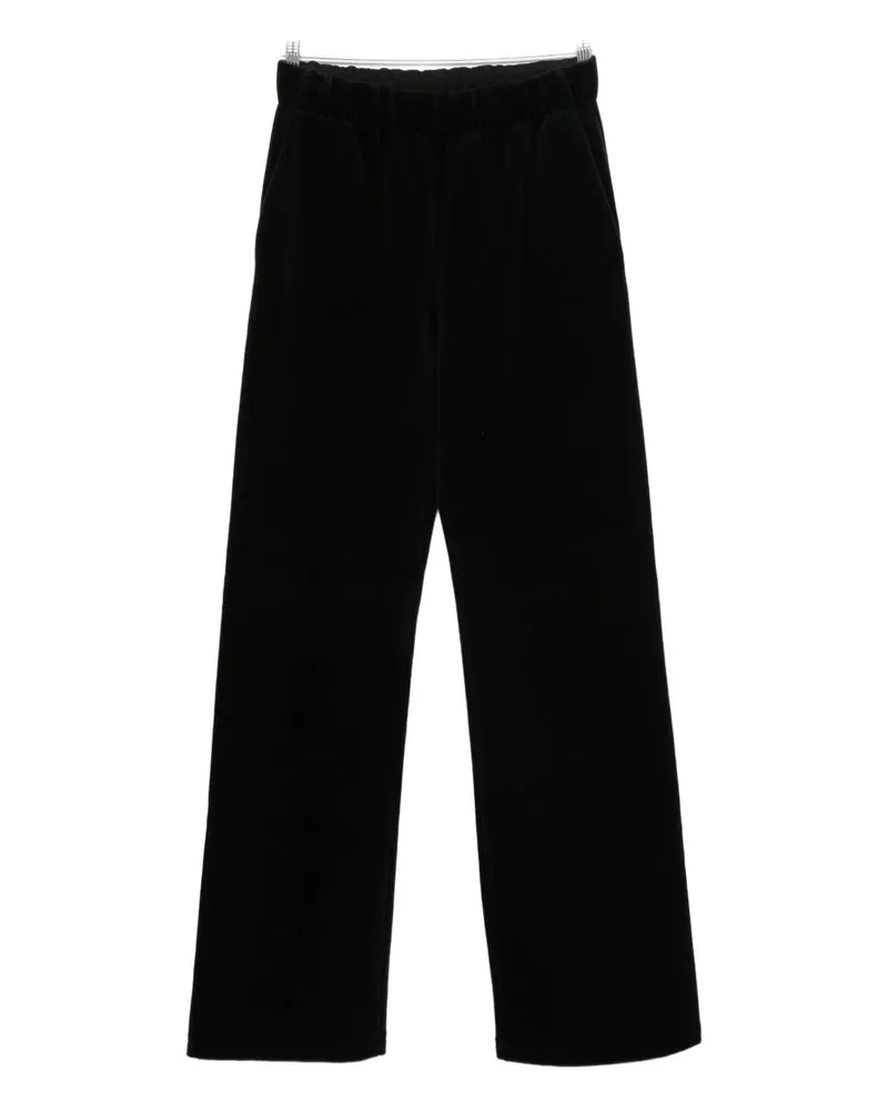 Golden Goose Goldene Gänse Baumwollweite Hosen Black