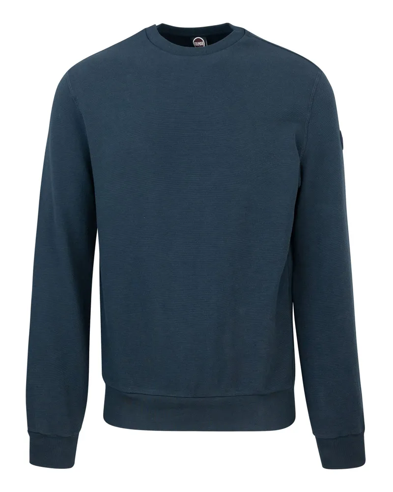 Colmar Maglia Girocollo Effetto -Ottomane Blue