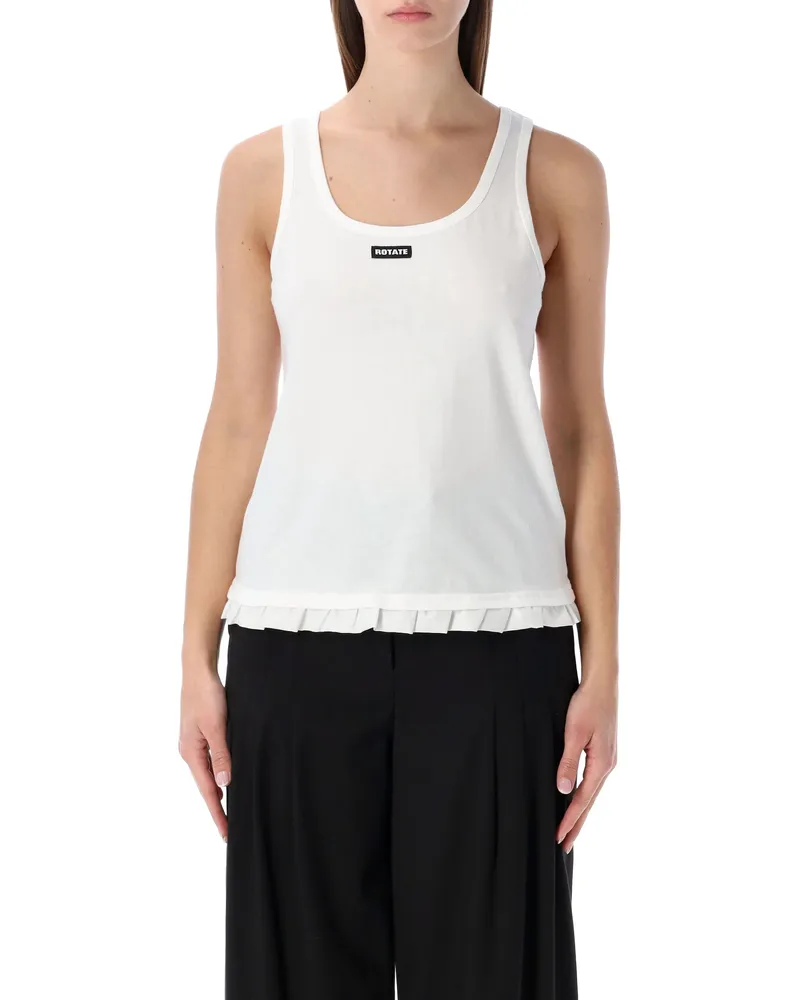 ROTATE Birger Christensen Oben weiß drehen White