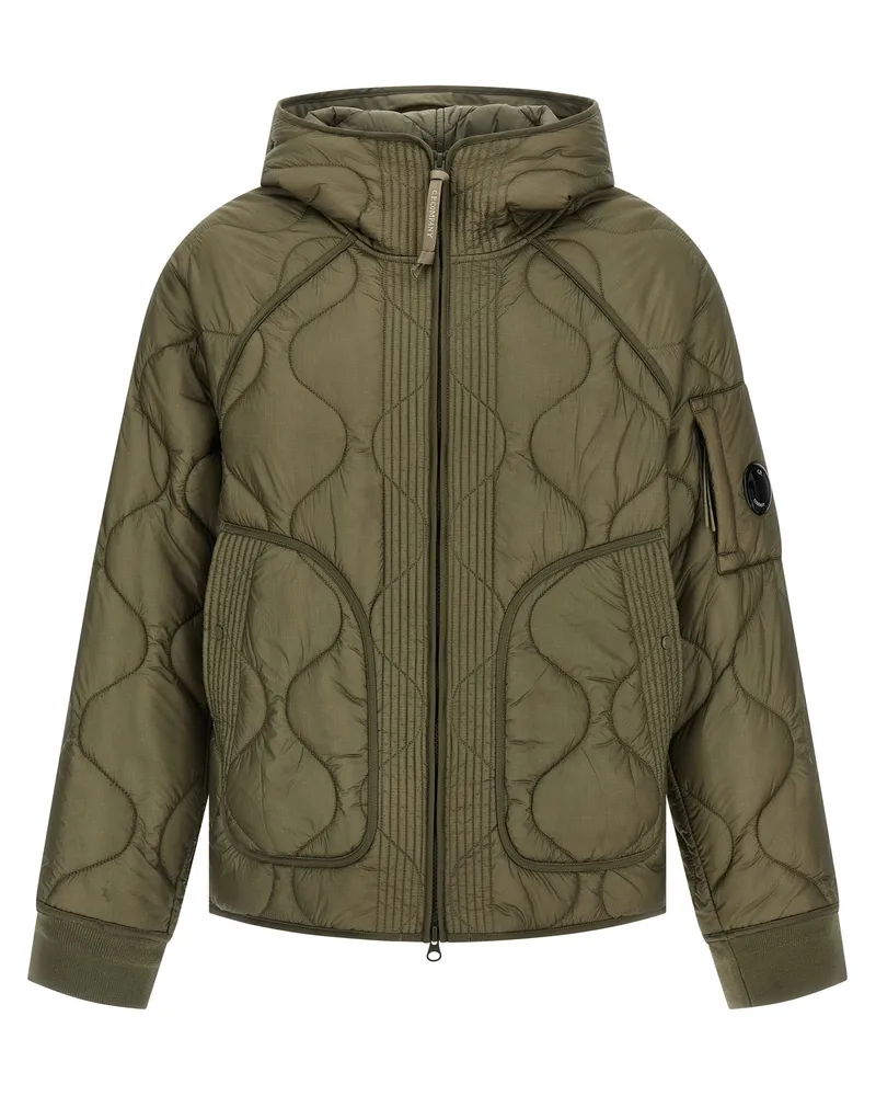 C.P. Company C.P. Firma Light Down Jacke Green