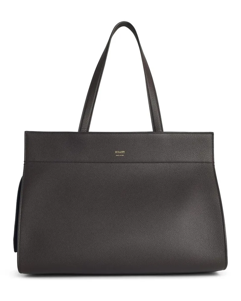 KHAITE Crosby' 'Espresso' Lear -Tasche Brown