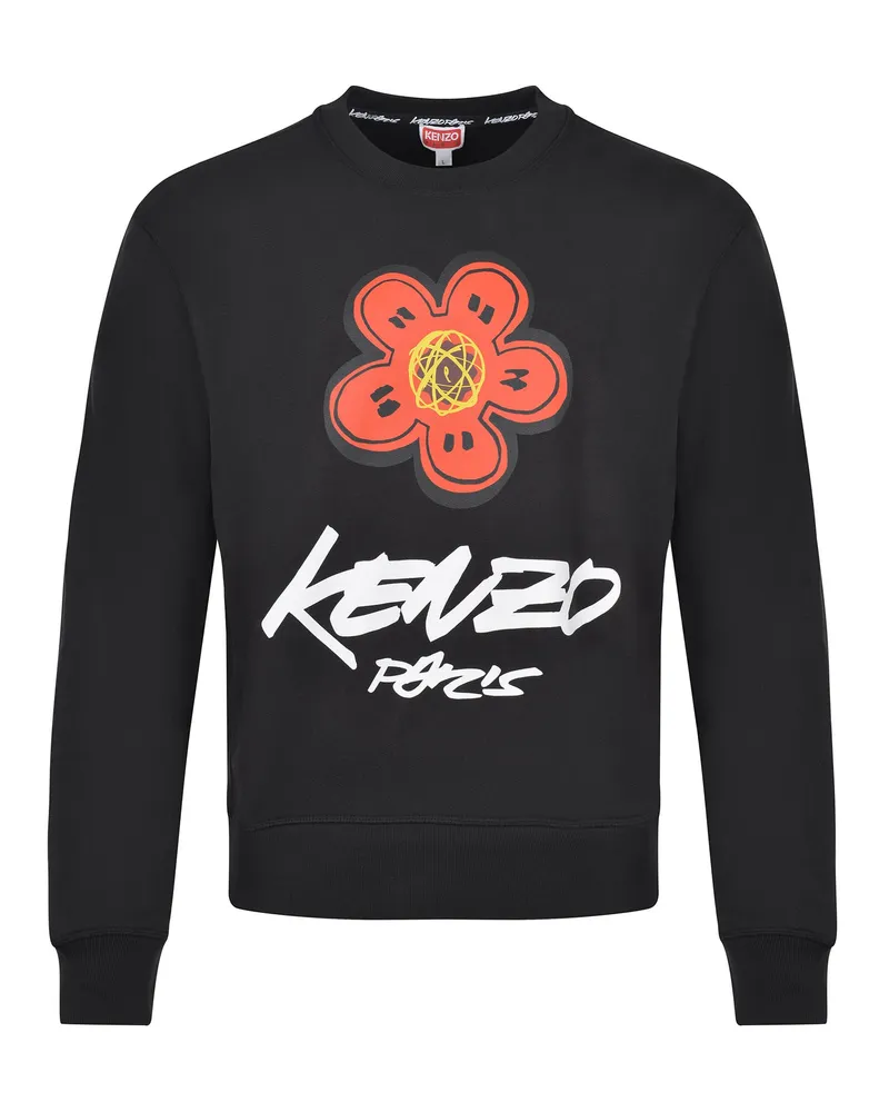 Kenzo Sweatshirt aus Baumwolle Black
