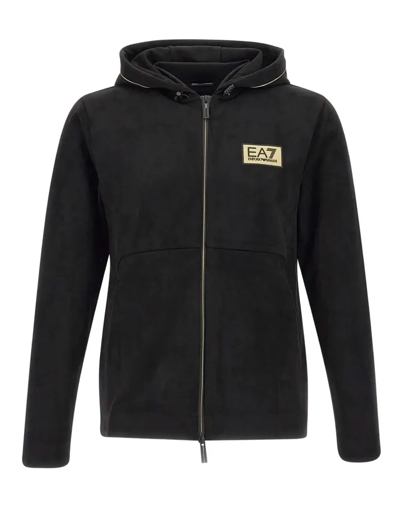 EA7 Pullover Schwarz Black