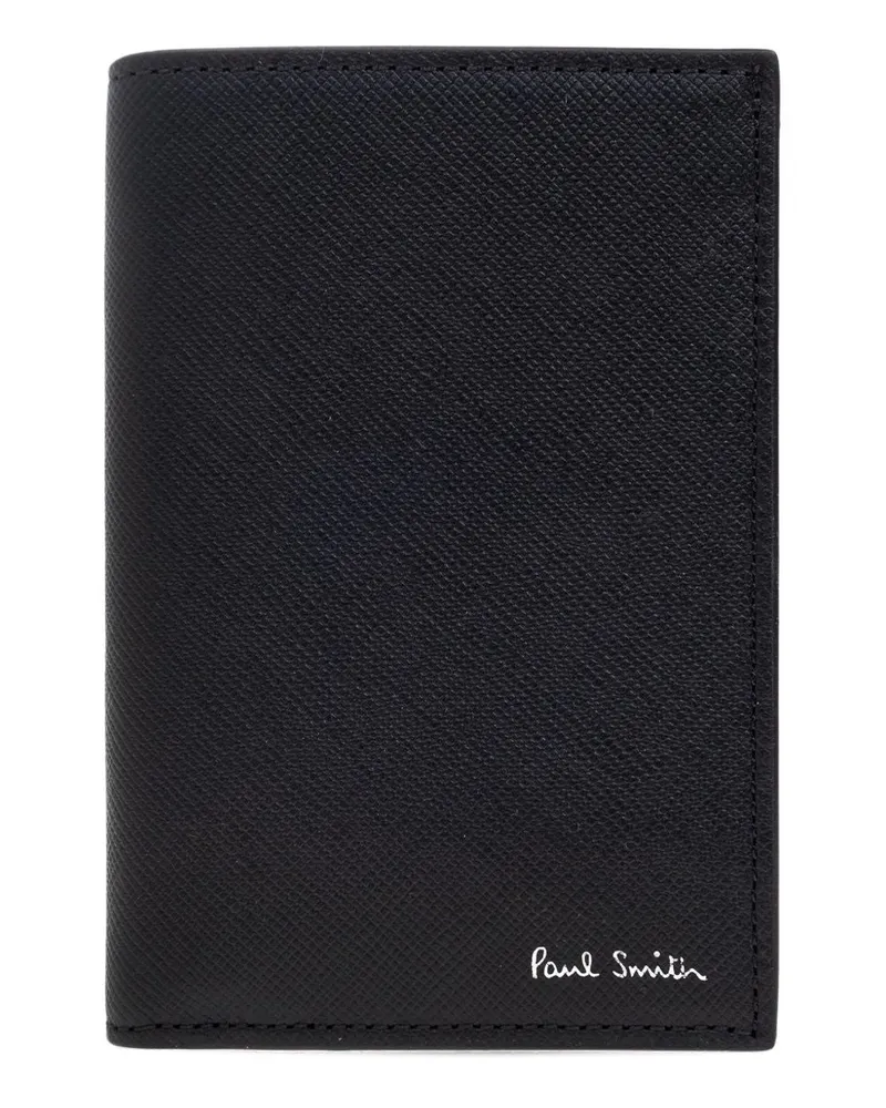 Paul Smith Leder Brieftasche Black
